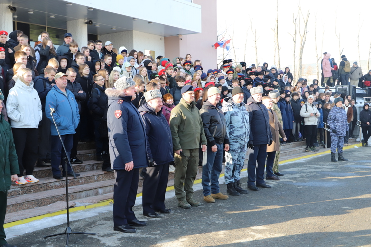В Перми прошла патриотическая акция "Один день с Росгвардией"