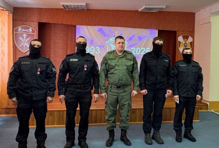 СОБР "Стрелец" Управления Росгвардии по Пермскому краю отмечает 33-ю годовщину со дня образования