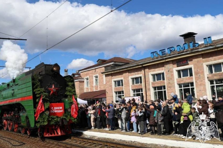 В Пермском крае росгвардейцы обеспечили безопасность «Поезда Победы» 