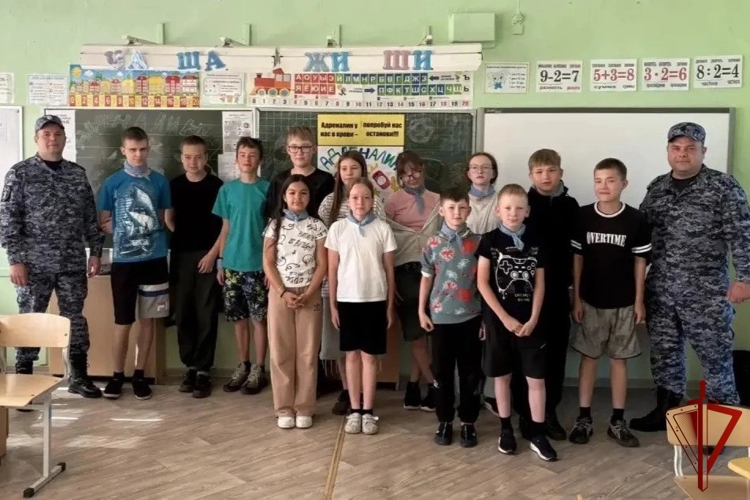 «Каникулы с Росгвардией» прошли с городе Верещагино