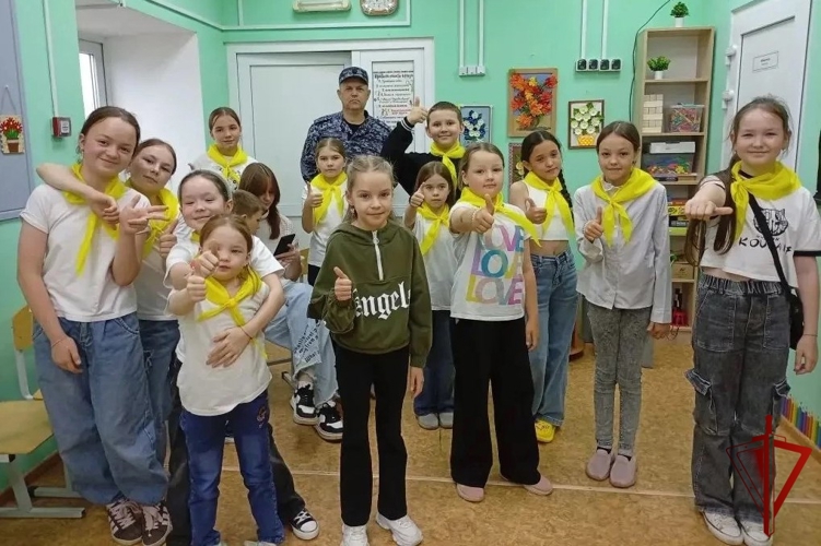 В Пермском крае продолжается ведомственная акция «Каникулы с Росгвардией» 