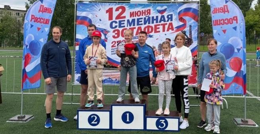 Семейная команда Росгвардии завоевала серебро на спортивной эстафете
