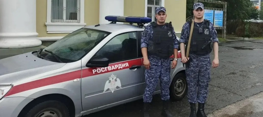 Росгвардейцы предотвратила крупный пожар в Перми