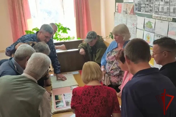 Встреча ветеранов прошла в отделе вневедомственной охраны Росгвардии города Кунгура