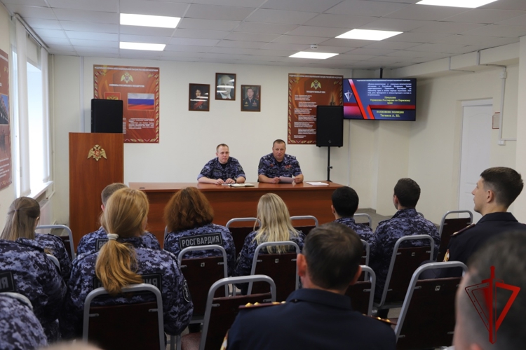 В Управлении Росгвардии по Пермскому краю стартовал летний период подготовки