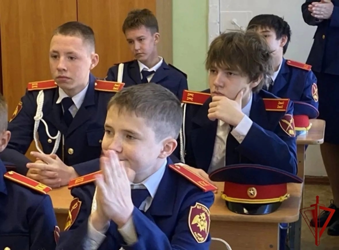 В День знаний торжественно открылся профильный класс Росгвардии в Пермском крае