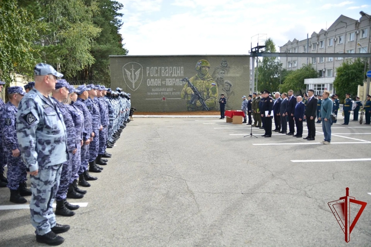 В Перми открыли мурал в честь ОМОН «Парма»