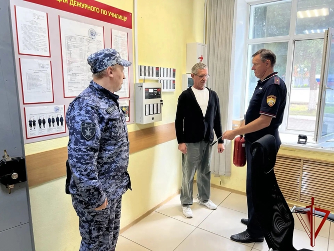 В Перми образовательные учреждения Росгвардии соблюдают требования пожарной безопасности