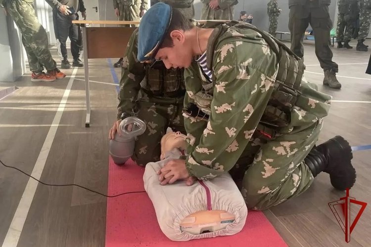 В Перми прошли соревнования по тактической медицине среди школьников при поддержке сотрудников Росгвардии